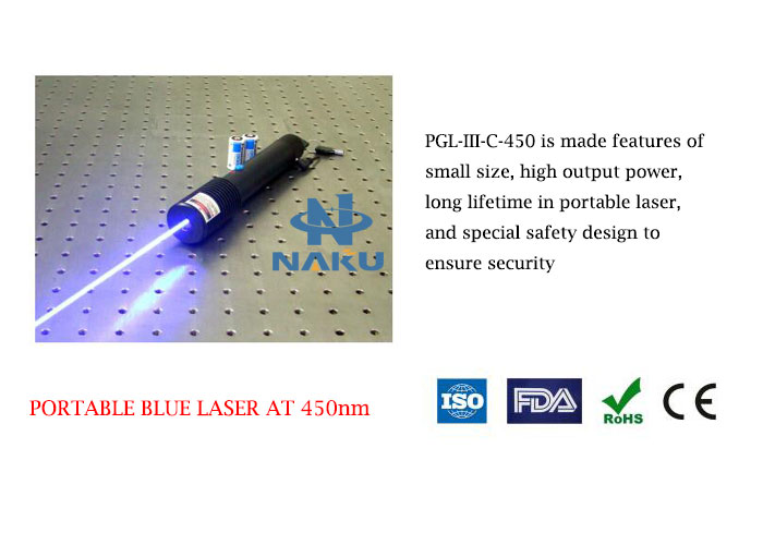 450nm Portable Blue Laser 5~50mW